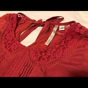 Lauren Conrad Top salmon/pink color Medium